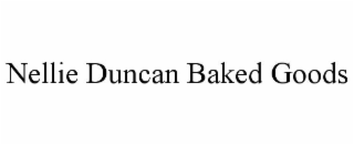 NELLIE DUNCAN BAKED GOODS