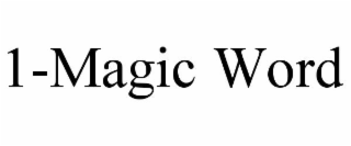 1-MAGIC WORD