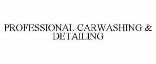 PROFESSIONAL CARWASHING & DETAILING
