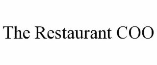 THE RESTAURANT COO