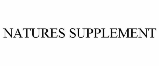 NATURES SUPPLEMENT