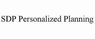 SDP PERSONALIZED PLANNING