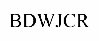 BDWJCR