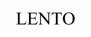 LENTO