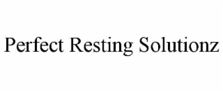 PERFECT RESTING SOLUTIONZ