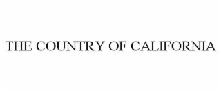 THE COUNTRY OF CALIFORNIA