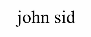 JOHN SID