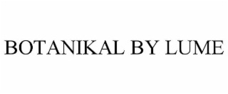 BOTANIKAL BY LUME