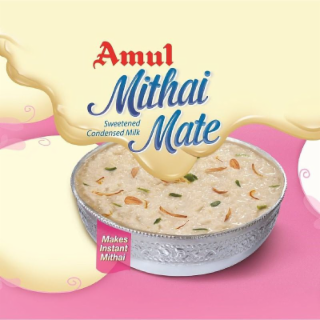 AMUL MITHAI MATE SWEETENED CONDENSED MILK MAKES INSTANT MITHAI