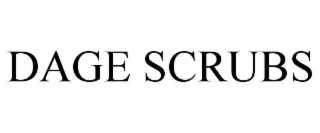 DAGE SCRUBS