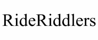 RIDERIDDLERS