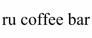 RU COFFEE BAR