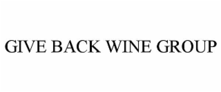 GIVE BACK WINE GROUP