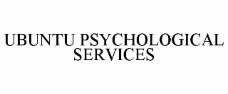 UBUNTU PSYCHOLOGICAL SERVICES