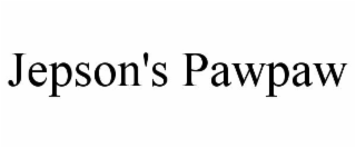 JEPSON'S PAWPAW