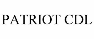 PATRIOT CDL