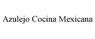 AZULEJO COCINA MEXICANA