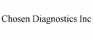 CHOSEN DIAGNOSTICS INC