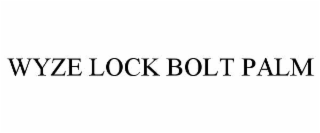WYZE LOCK BOLT PALM
