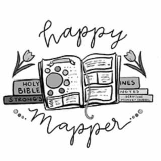HAPPY, MAPPER, HOLY BIBLE, STRONG'S, INES, NOTES, SCRIPTURE, MEMORY JOURNAL