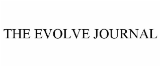 THE EVOLVE JOURNAL