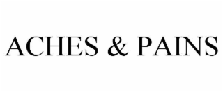 ACHES & PAINS
