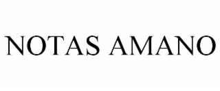 NOTAS AMANO
