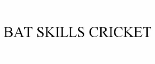 BAT SKILLS CRICKET
