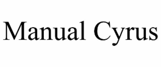 MANUAL CYRUS