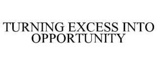 TURNING EXCESS INTO OPPORTUNITY