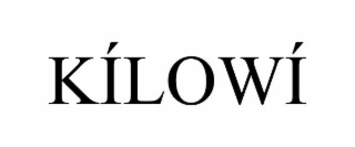 KÍLOWÍ