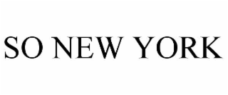 SO NEW YORK