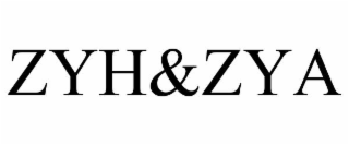 ZYH&ZYA