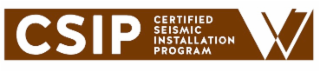 CSIP CERTIFIED SEISMIC INSTALLATION PROGRAM