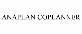 ANAPLAN COPLANNER