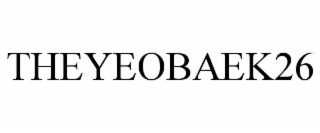 THEYEOBAEK26
