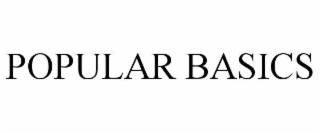 POPULAR BASICS