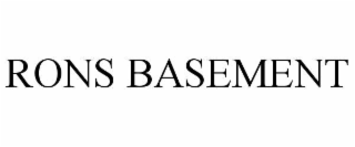 RONS BASEMENT