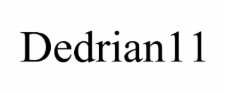 DEDRIAN11