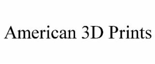 AMERICAN 3D PRINTS