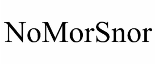 NOMORSNOR