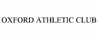 OXFORD ATHLETIC CLUB