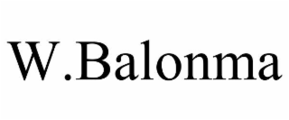 W.BALONMA