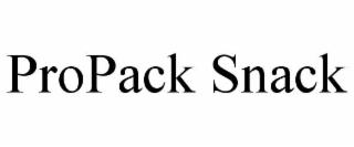 PROPACK SNACK