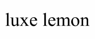 LUXE LEMON