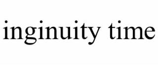 INGINUITY TIME