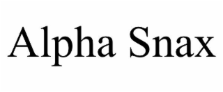 ALPHA SNAX