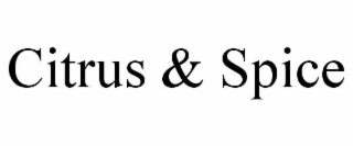 CITRUS & SPICE