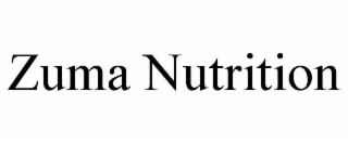 ZUMA NUTRITION
