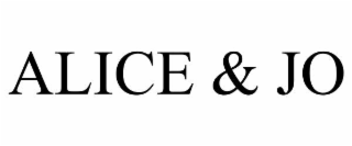 ALICE & JO
